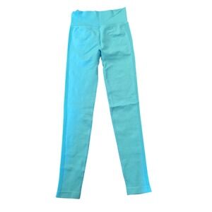 Sculpt Leggings‎ High Waist Tummy Control Yoga Pants Gym Workout Blue Size S NWT